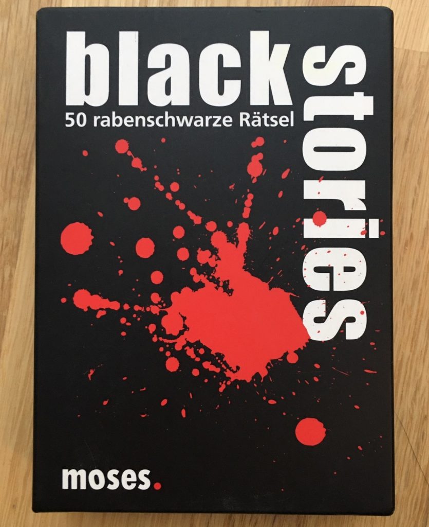 Black Stories Karten für spielendes Erzählen