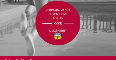 Veronika überarbeitet ihren Krimi, Treffpunkt Schreiben