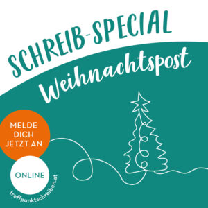 Schreib-Special Weihnachtspost, Weihnachtskarten schreiben, jetzt anmelden, online, Darstellung Weihnachtsbaum